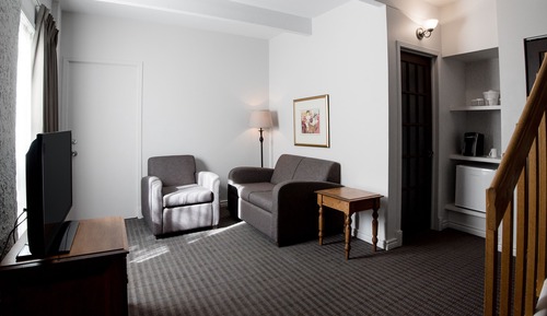 Habitación estándar, 2 camas dobles, en la zona del jardín