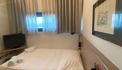 Habitación económica doble de uso individual, 1 cama individual grande