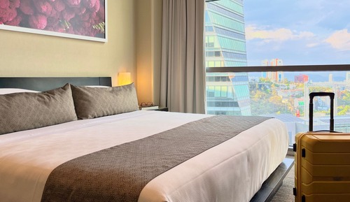 Habitación Deluxe, 1 cama de matrimonio grande, vistas a la ciudad