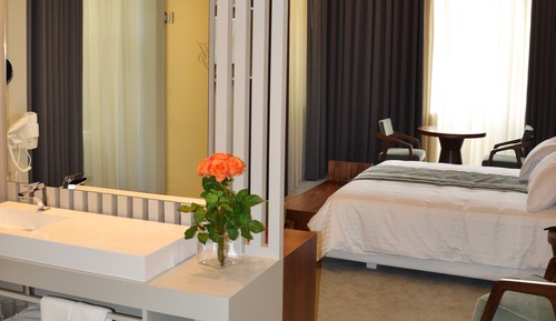 Habitación con 1 cama doble o 2 individuales