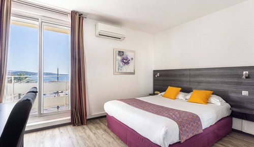 Habitación doble, vistas al mar