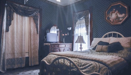 Habitación doble, 1 cama de matrimonio, baño privado