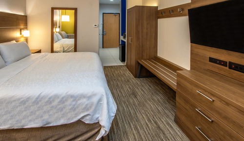 Habitación estándar, 1 cama de matrimonio (Communications, Roll-In Shower)