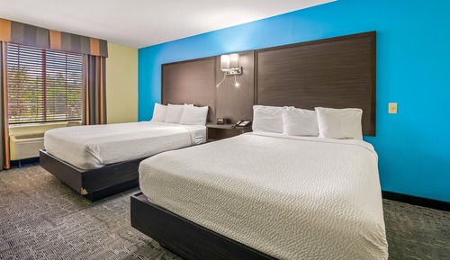 Habitación estándar, 2 camas de matrimonio, no fumadores