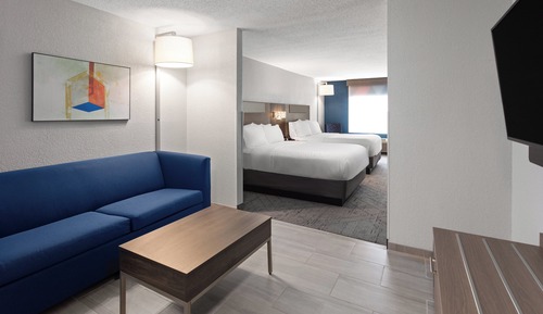 Suite, 1 cama de matrimonio grande con sofá cama (Additional Living Area)