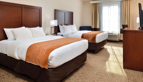 Habitación estándar, 2 camas de matrimonio, no fumadores