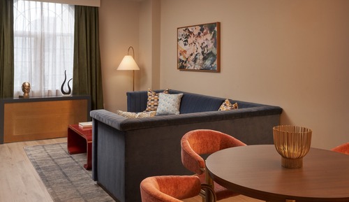 Suite ejecutiva, 1 cama de matrimonio grande con sofá cama