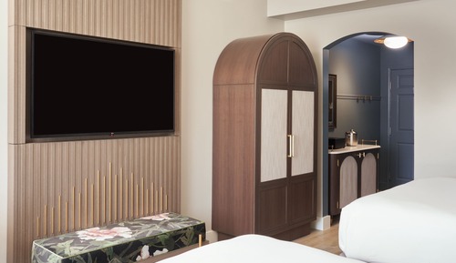 Habitación estándar, 2 camas de matrimonio (Mobility Accessible, Tub)