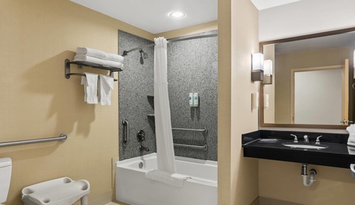 Suite, 1 cama de matrimonio grande con sofá cama, accesible para personas con discapacidad