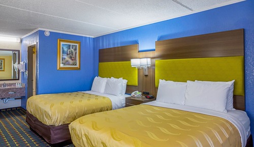 Habitación, 2 camas de matrimonio, accesible para personas con discapacidad, no fumadores