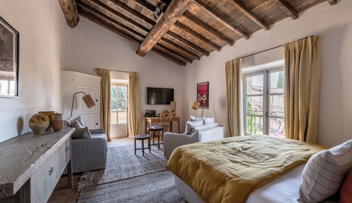 Habitación cuádruple Deluxe, terraza