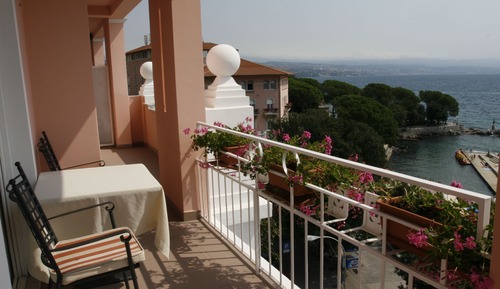 Suite, balcón, vistas al mar
