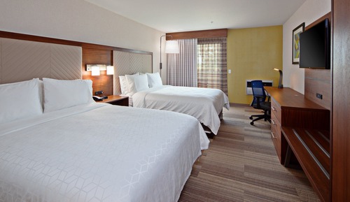 Habitación estándar, 2 camas de matrimonio, bañera accesible (Mobility)