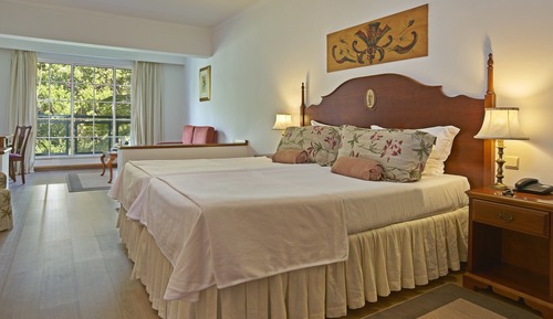 Habitación Deluxe con 1 cama doble o 2 individuales, vistas al jardín