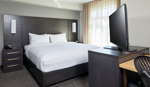 Estudio, 1 cama de matrimonio grande con sofá cama