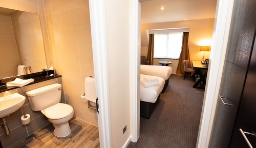 Habitación con 2 camas individuales