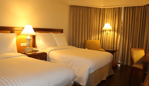 Habitación ejecutiva, 2 camas de matrimonio, no fumadores, vistas al lago