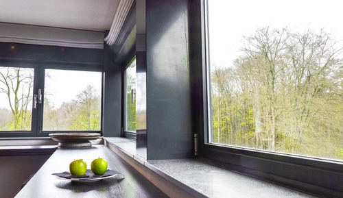 Habitación estándar, 1 cama de matrimonio grande, vistas al jardín, en una planta alta