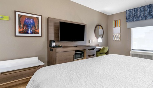 Estudio, 1 cama de matrimonio grande, accesible para personas con discapacidad