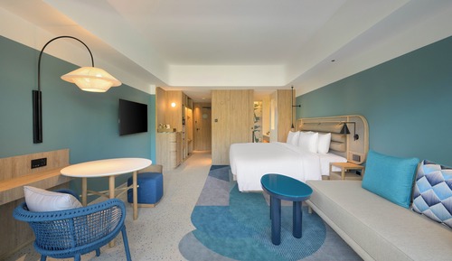Habitación Premium, 1 cama de matrimonio grande, vistas a la piscina (Deluxe)