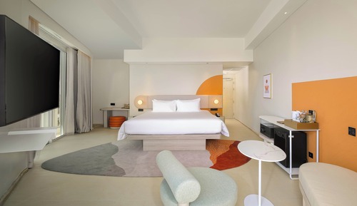Habitación Deluxe, 1 cama de matrimonio grande, vistas a la ciudad