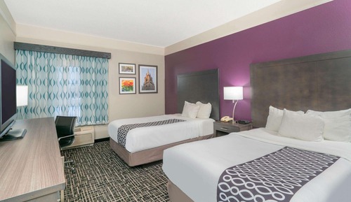 2 Double Beds, Mobility/Hearing Accessible Room, Tub w/Grab Bars, Non Smoking