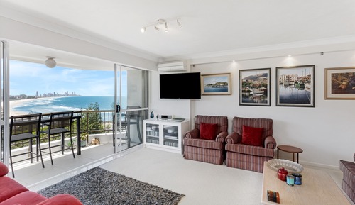 Apartamento ejecutivo, 2 habitaciones, vistas al mar