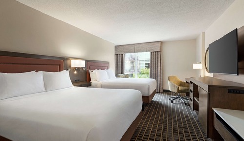 Habitación, 2 camas de matrimonio, no fumadores