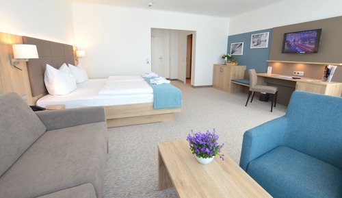 Habitación doble, vistas al mar