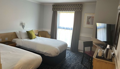 Habitación estándar, 2 camas individuales, accesible para personas con discapacidad, no fumadores