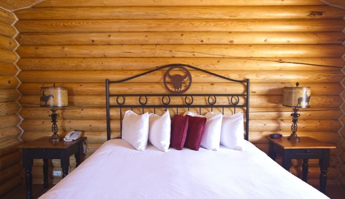 Cabaña superior, 1 cama de matrimonio grande