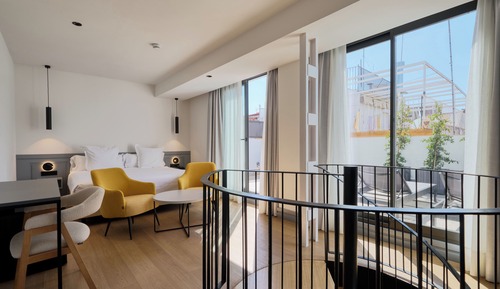 Deluxe Room, Terrace with Jacuzzi