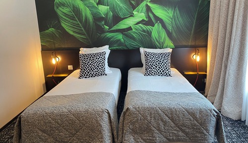 Habitación con 2 camas individuales