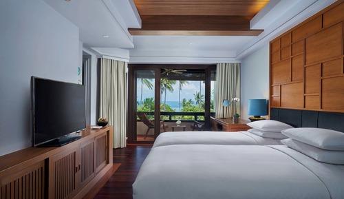 Habitación, 1 cama de matrimonio grande, no fumadores, vistas al jardín (Balcony)