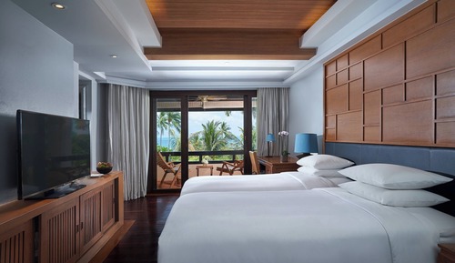 Habitación, 2 camas individuales, no fumadores, vistas al jardín (Balcony)