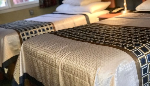 Habitación doble, 2 camas dobles, balcón