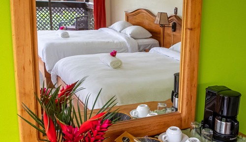 Habitación superior, 2 camas de matrimonio