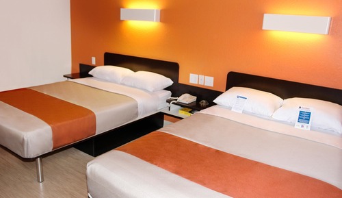 Habitación Deluxe, 2 camas de matrimonio, fumadores, frigorífico