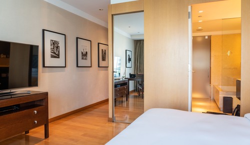 Habitación Deluxe, 1 cama de matrimonio grande, vistas al jardín