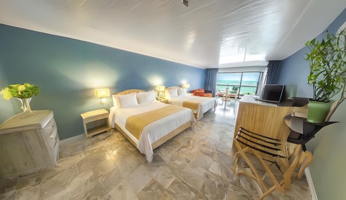 Habitación triple estándar, vistas al mar