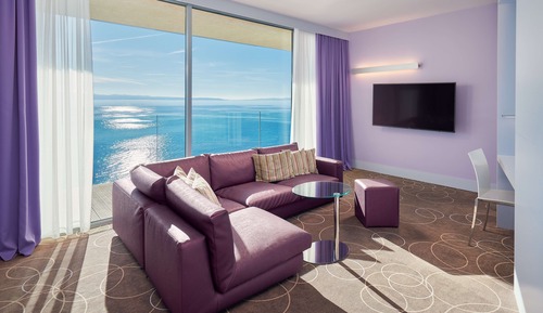Suite superior, balcón, vistas al mar