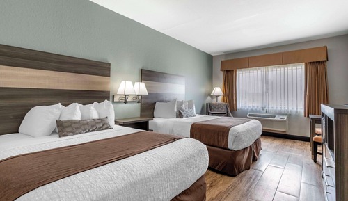 Habitación estándar, 2 camas de matrimonio, no fumadores, microondas