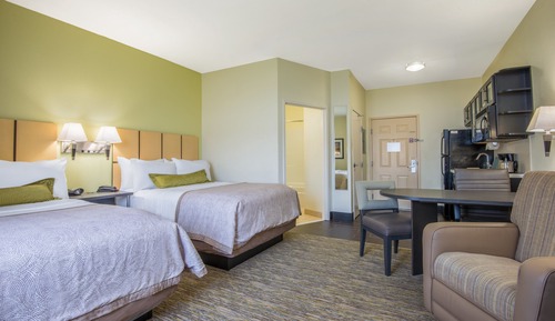 Suite estudio, 2 camas dobles, cocina