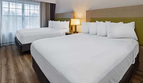 Habitación, 2 camas de matrimonio, accesible para personas con discapacidad, no fumadores