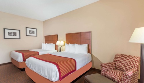 Habitación estándar, 2 camas de matrimonio