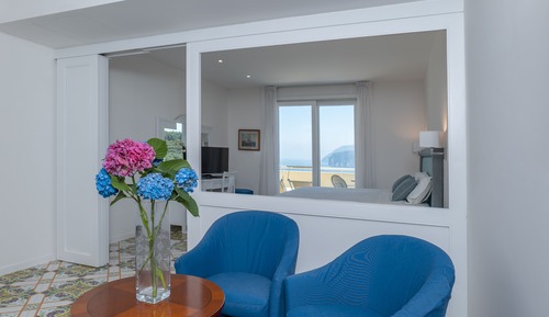Suite junior, balcón, vistas al mar