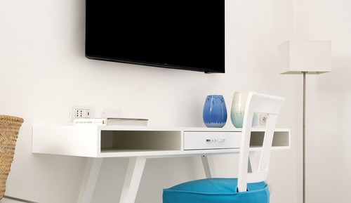 Habitación triple, balcón, vistas al mar