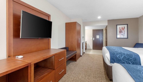 Habitación, 2 camas de matrimonio, accesible para personas con discapacidad, no fumadores