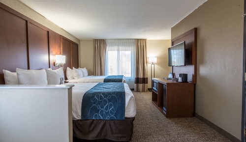 Habitación estándar, 2 camas de matrimonio, no fumadores