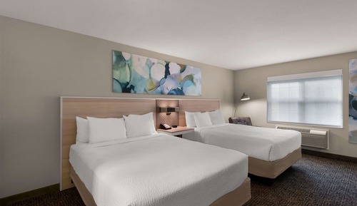 Habitación, 2 camas de matrimonio, no fumadores